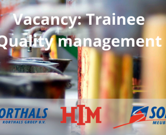 Vacancy: Trainee Quality management