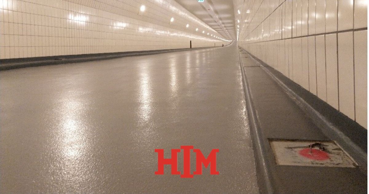 Maastunnel krijgt kleur met HIM slijtlagen