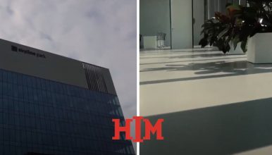 HIM cast floors make office building in Roeselare shine again