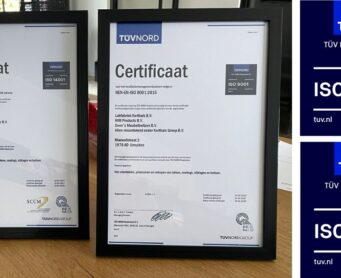 Korthals Group B.V. achieves ISO 9001 and ISO 14001 certifications